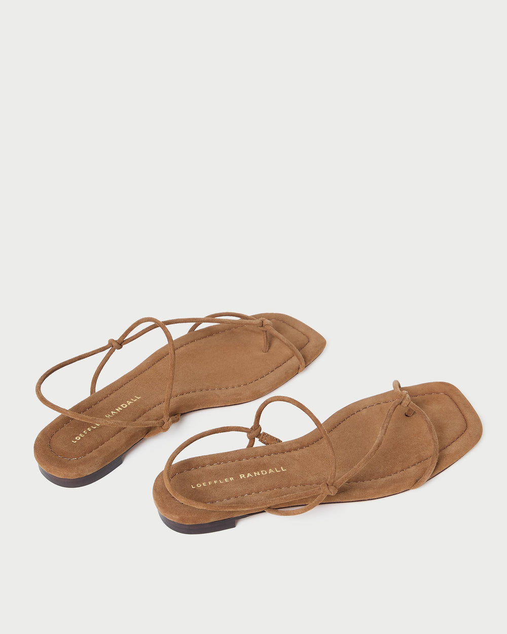 Eleanor Cacao Suede Strappy Sandal