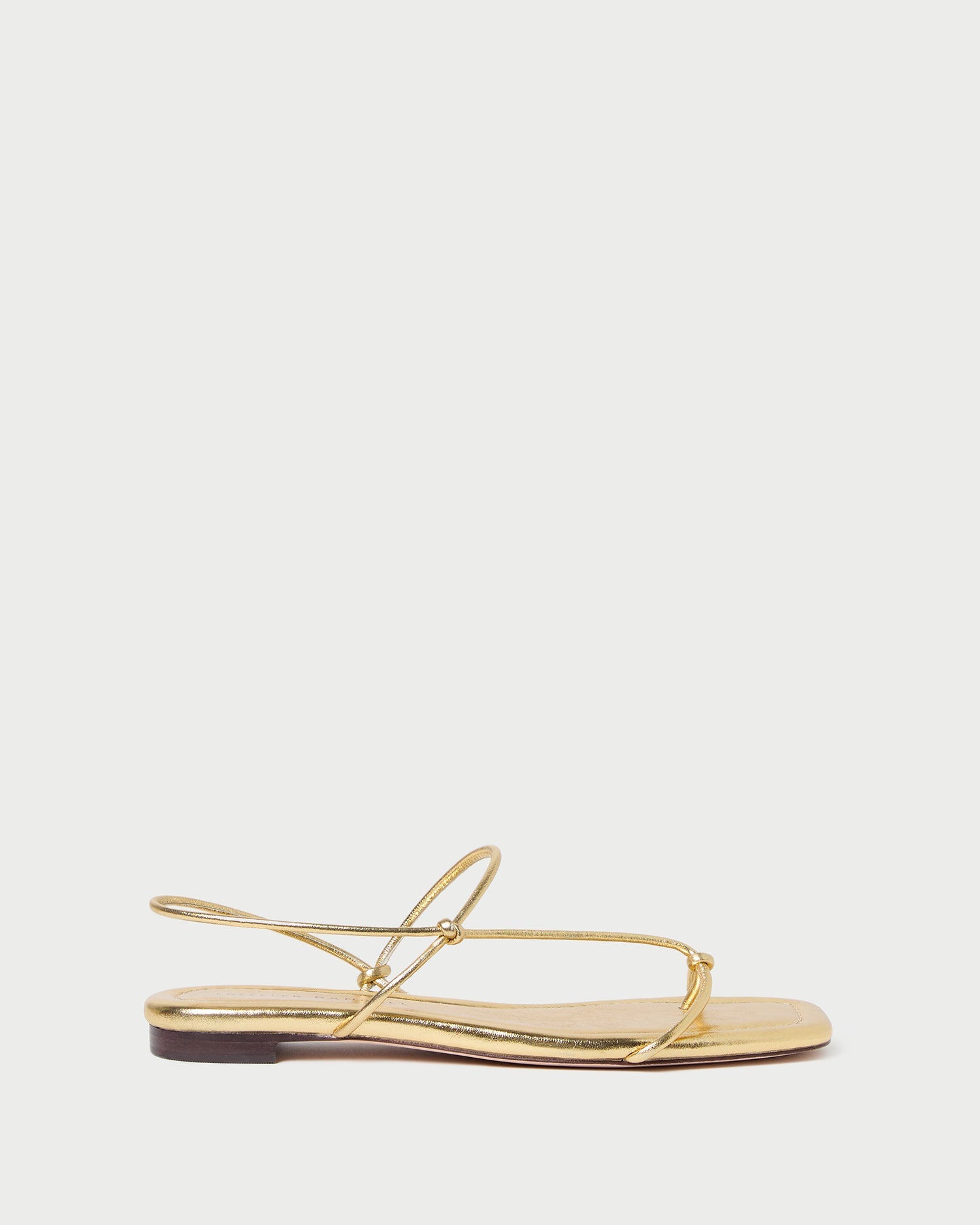 Eleanor Gold Strappy Sandal