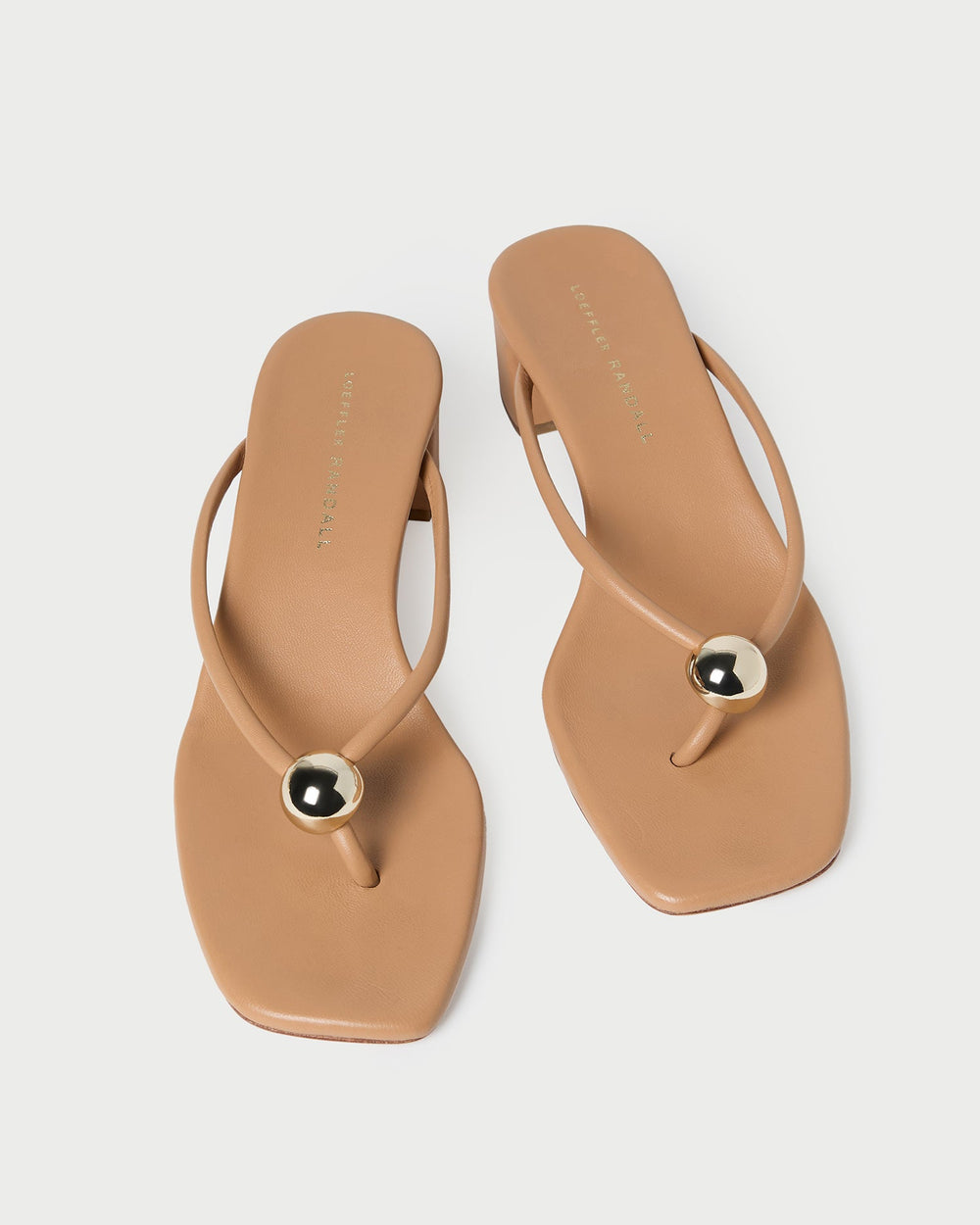 Odessa Dune Leather Heeled Sandal
