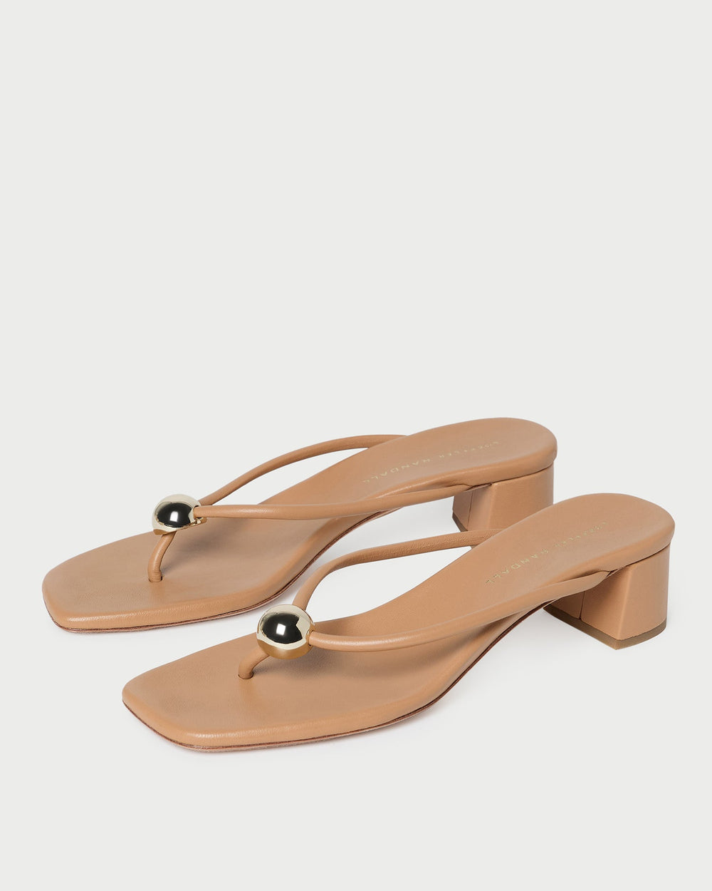 Odessa Dune Leather Heeled Sandal