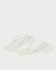 Taryn Cream Jelly Flip Flop