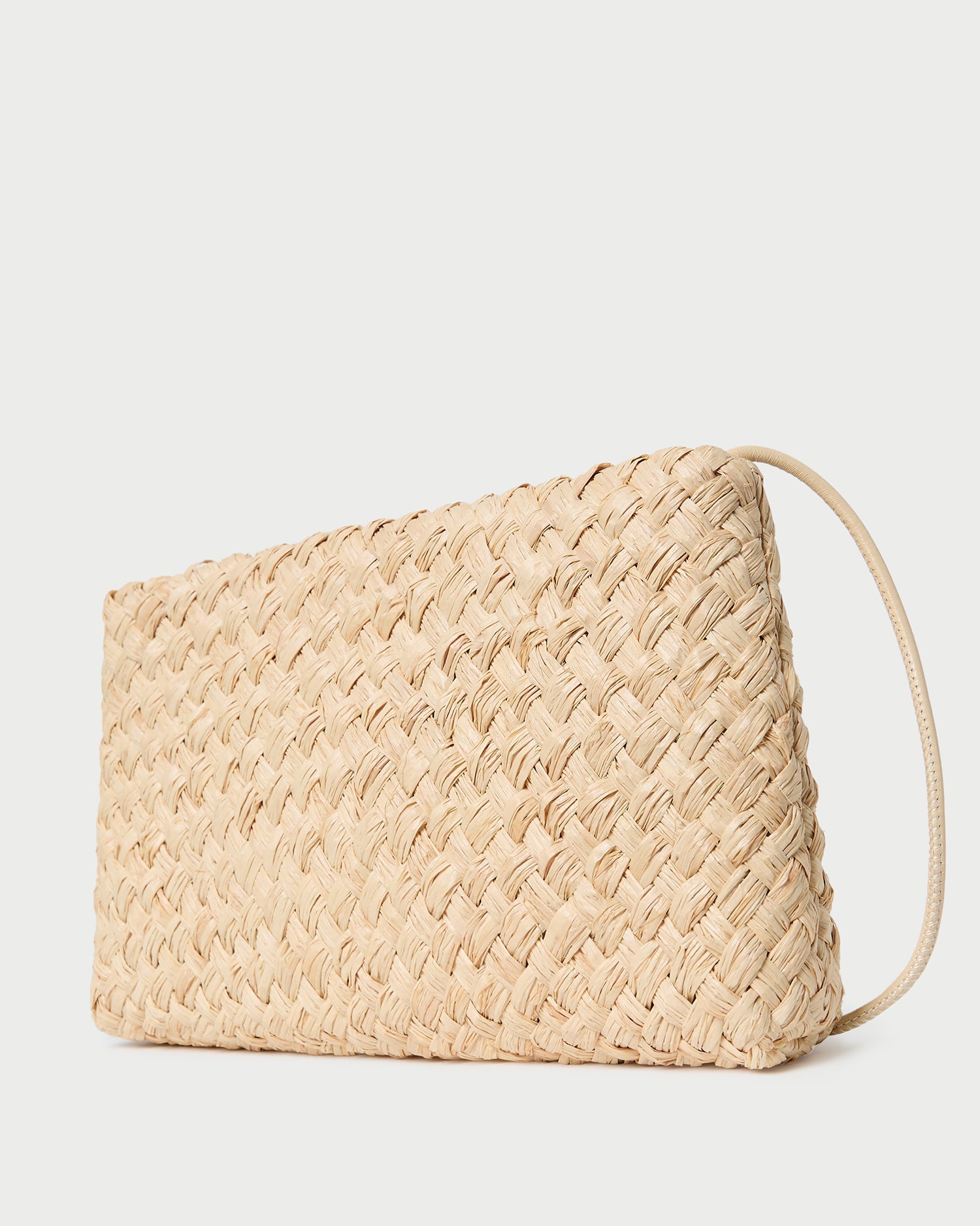 Aviva Natural Woven Straw Bag