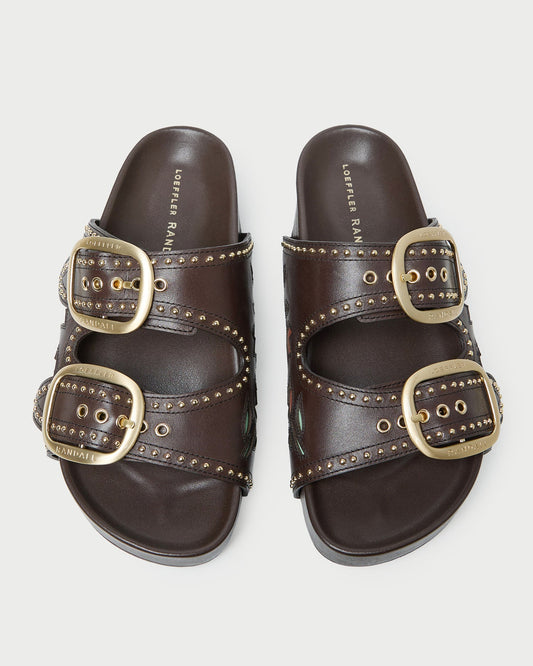 Eve Brown Tulip Two-Band Sandal