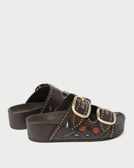 Eve Brown Tulip Two-Band Sandal