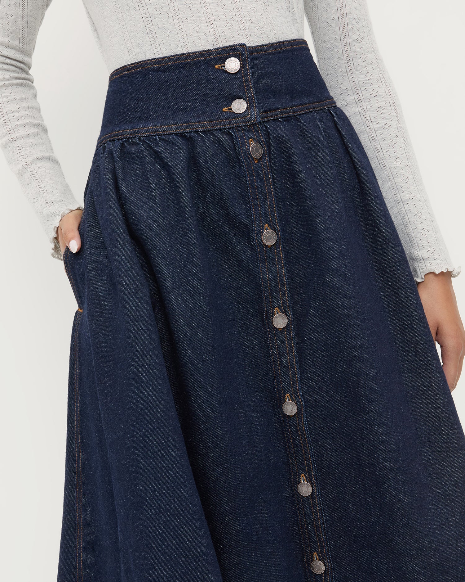 Ruthie Denim Skirt
