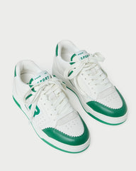 Topspin Cream/Green Court Sneaker