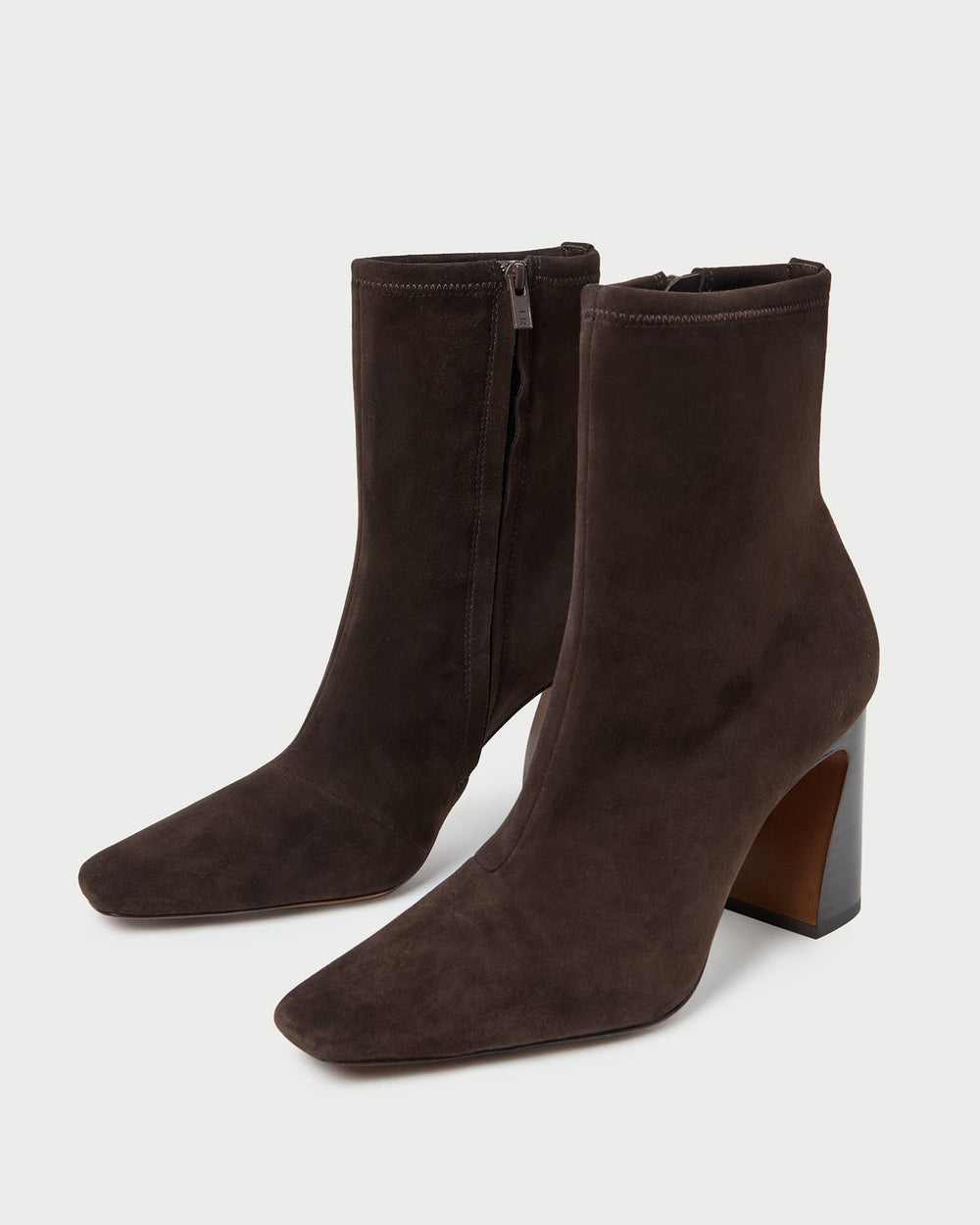 Chloe Brown Suede Ankle Boot