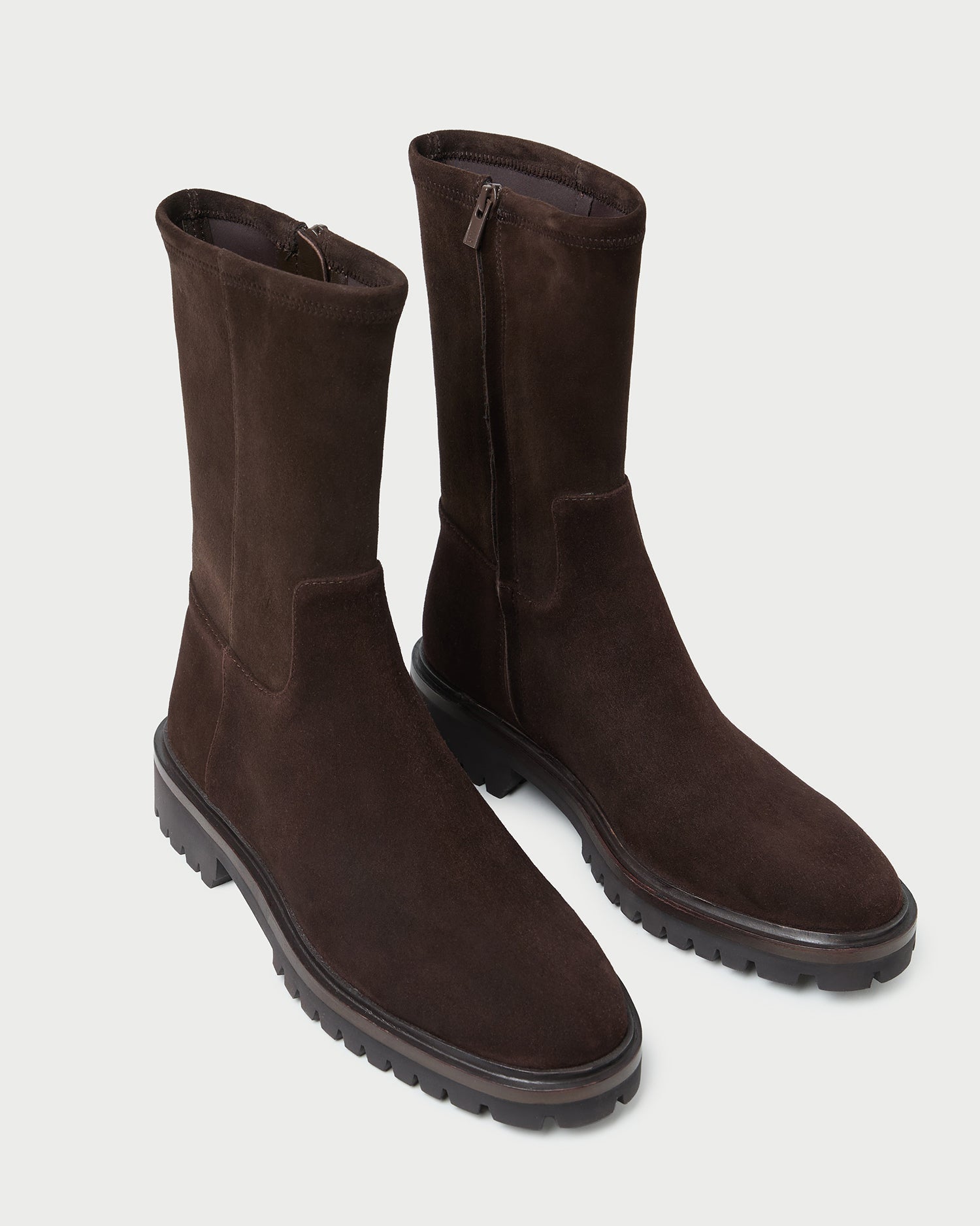 Danny Brown Suede Lug Boot