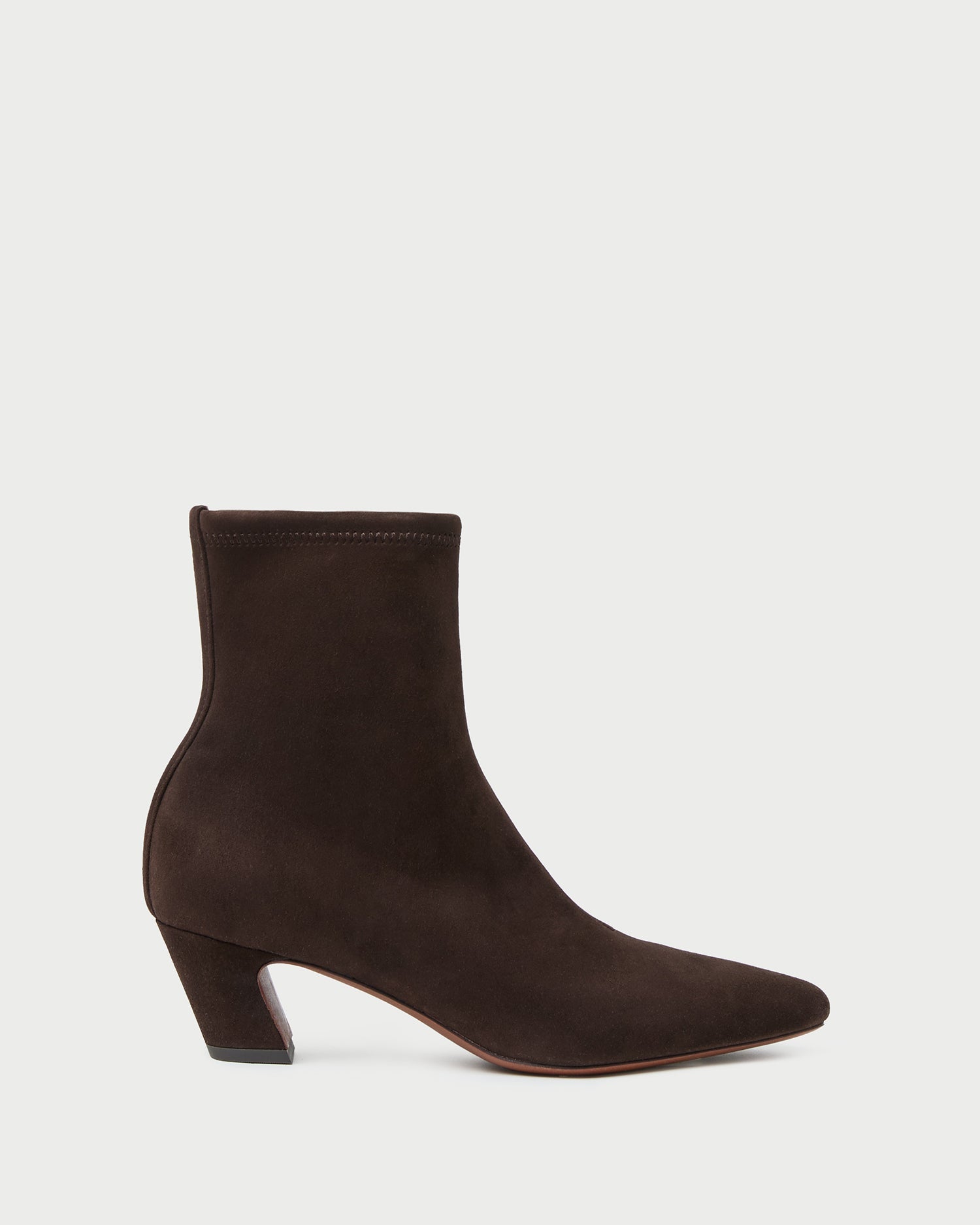 Doria Brown Suede Ankle Boot