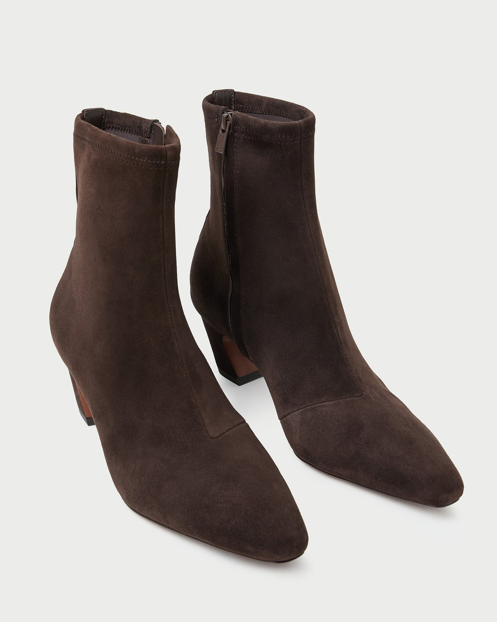 Doria Brown Suede Ankle Boot