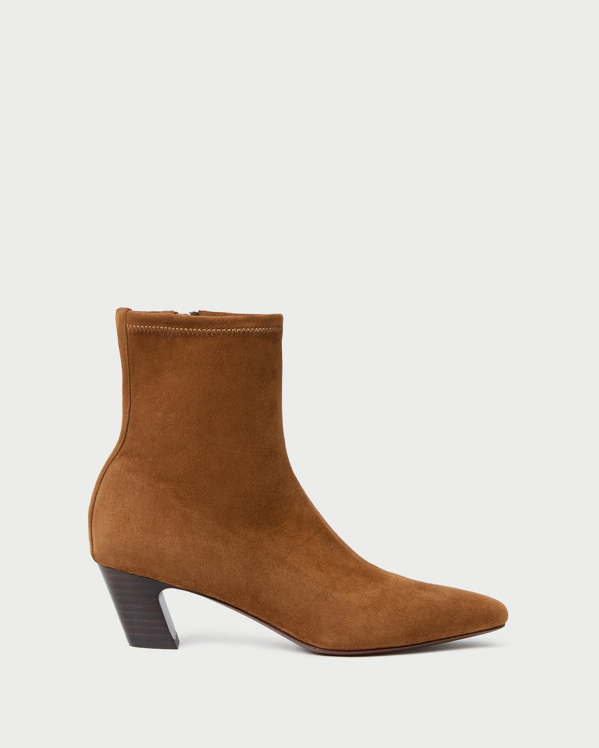 Doria Cacao Suede Ankle Boot