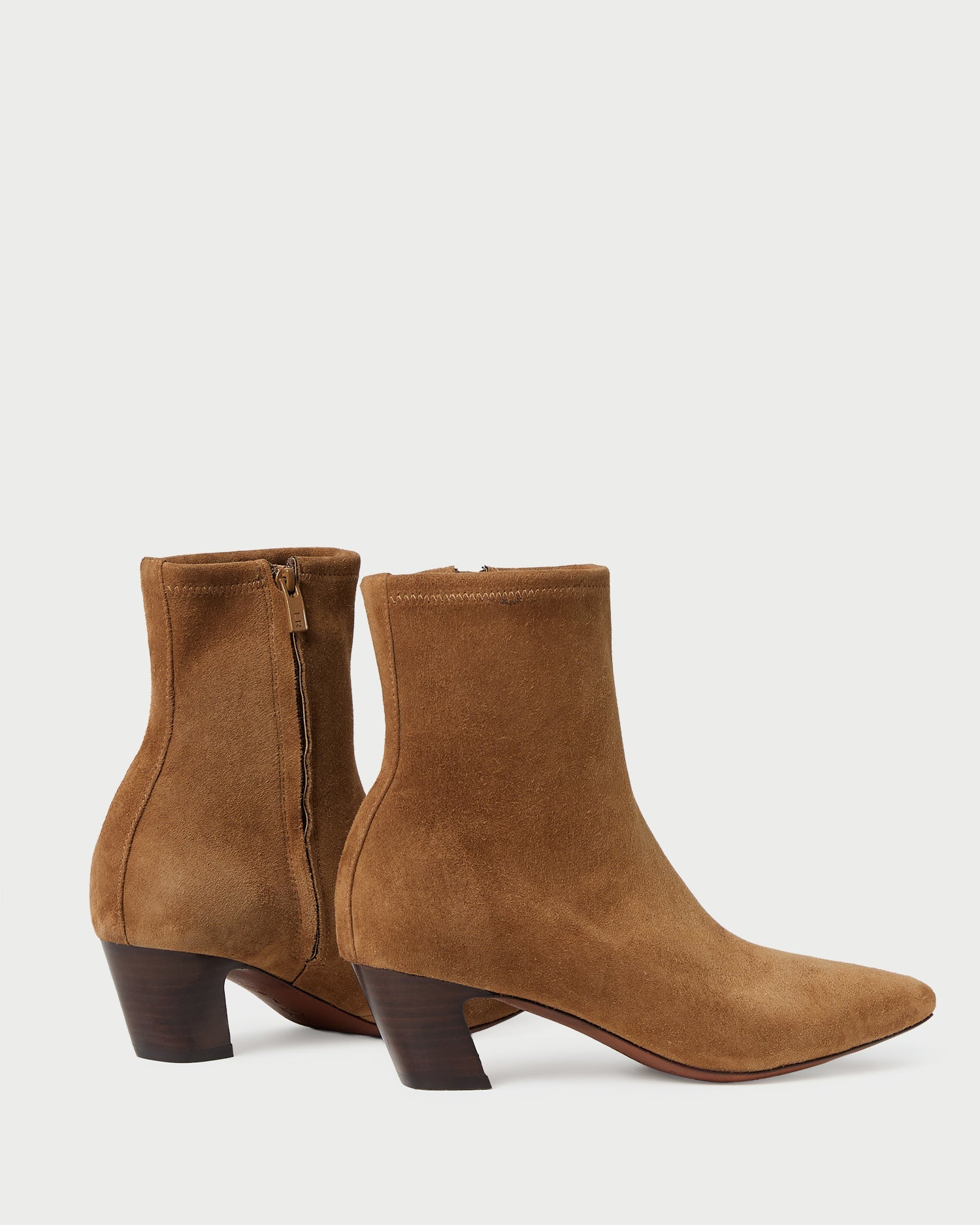 Doria Cacao Suede Ankle Boot