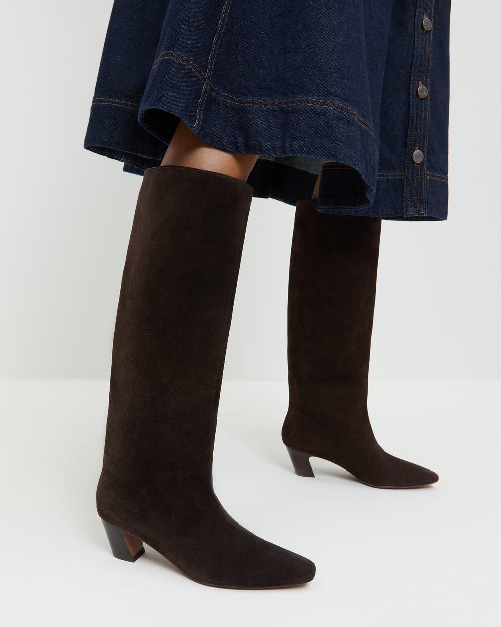Marley Brown Suede Tall Boot