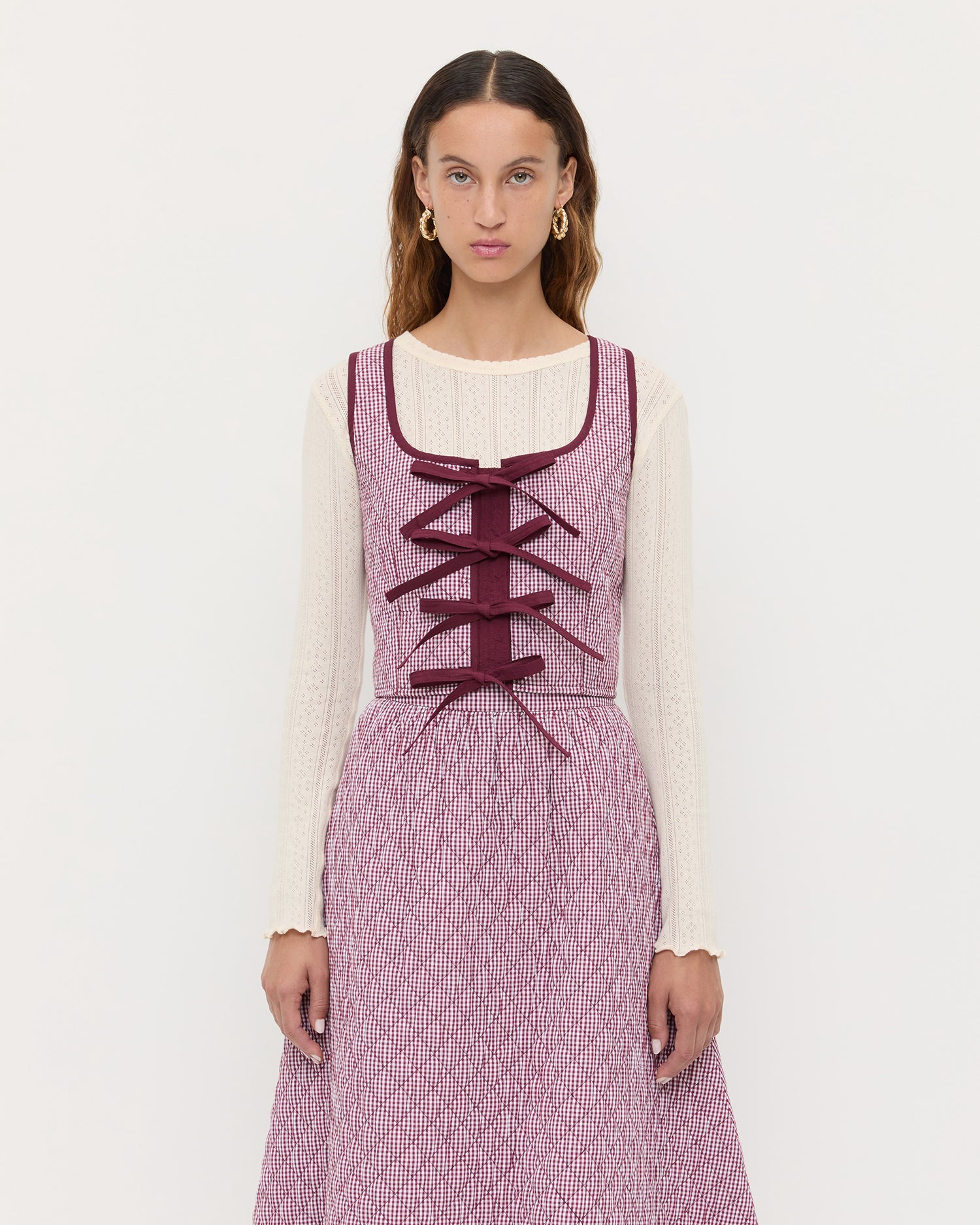 Callista Tie-Front Vest