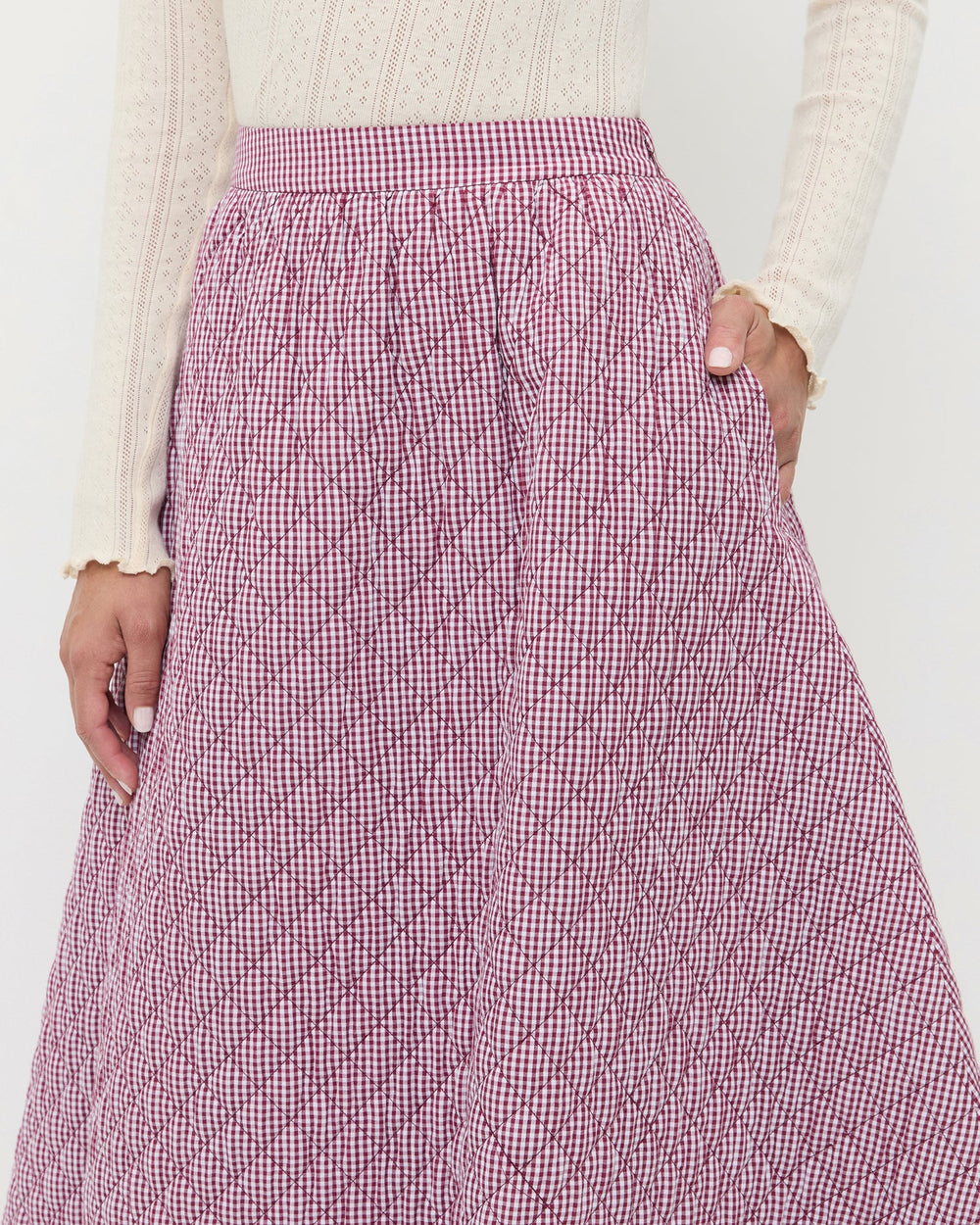 Clara Quilted Skirt