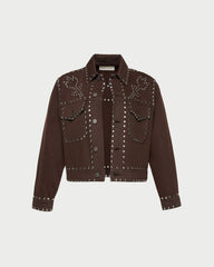 Elijah Studded Denim Jacket