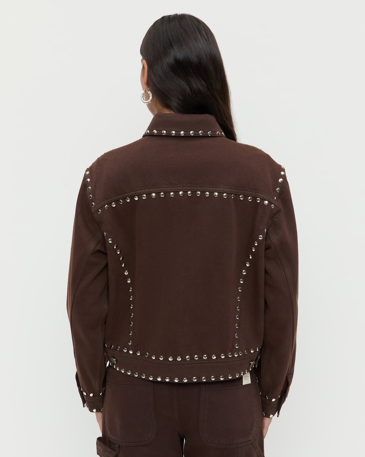 Elijah Studded Denim Jacket