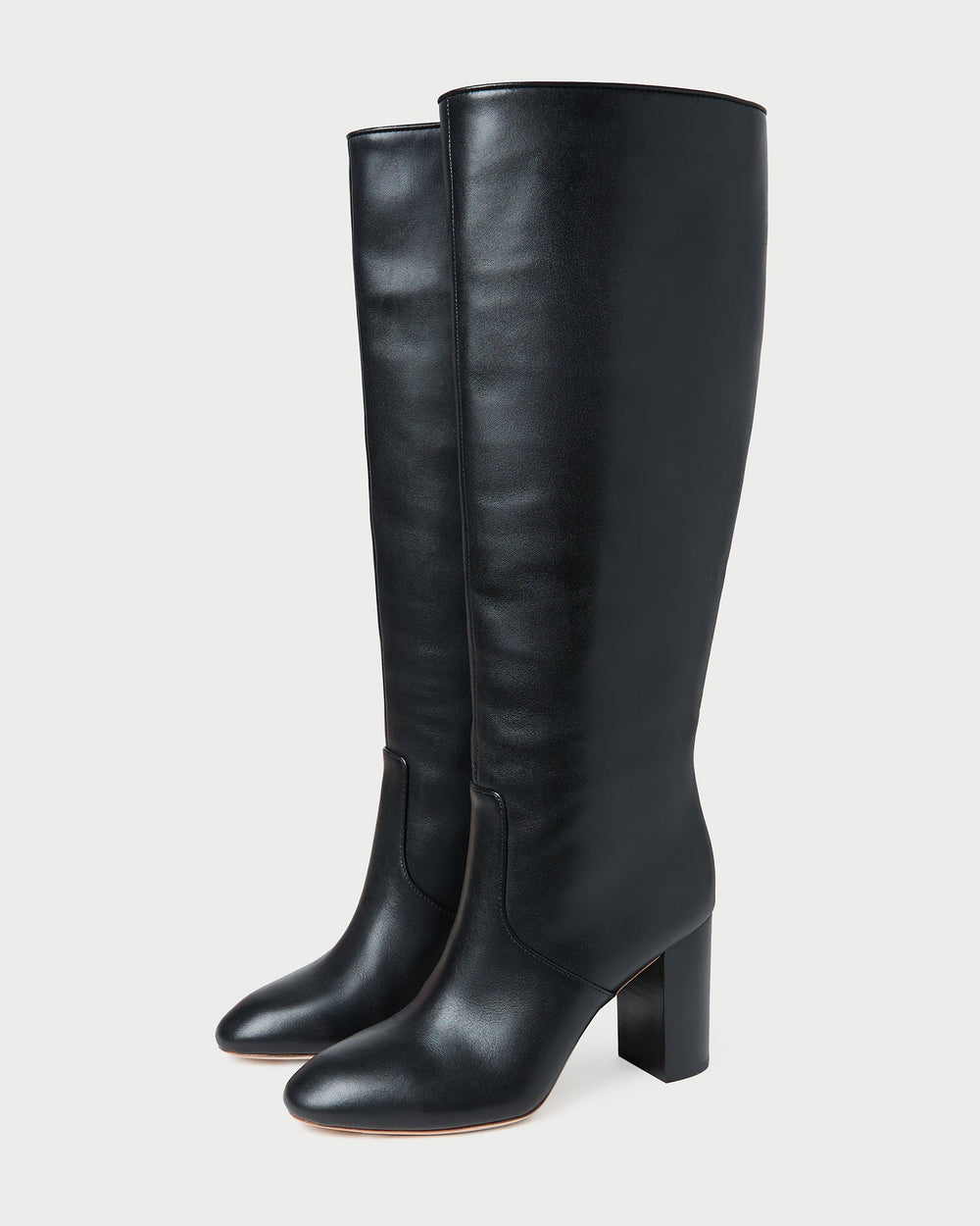 Goldy Black Wide-Calf Boot