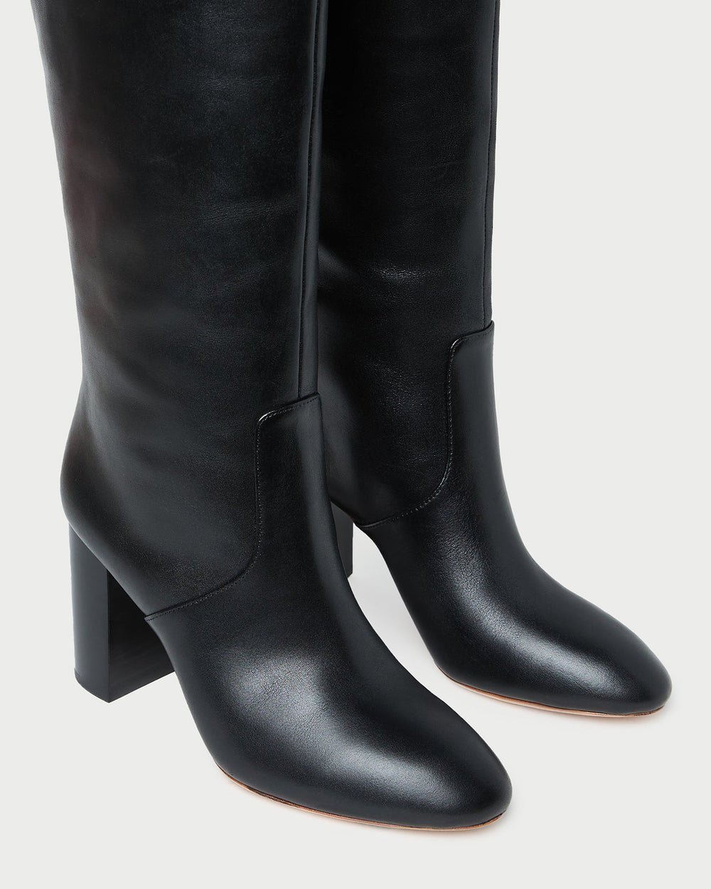 Goldy Black Wide-Calf Boot