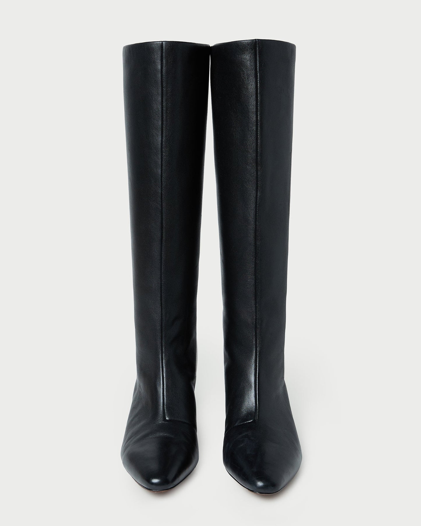 Marley Black Leather Tall Boot
