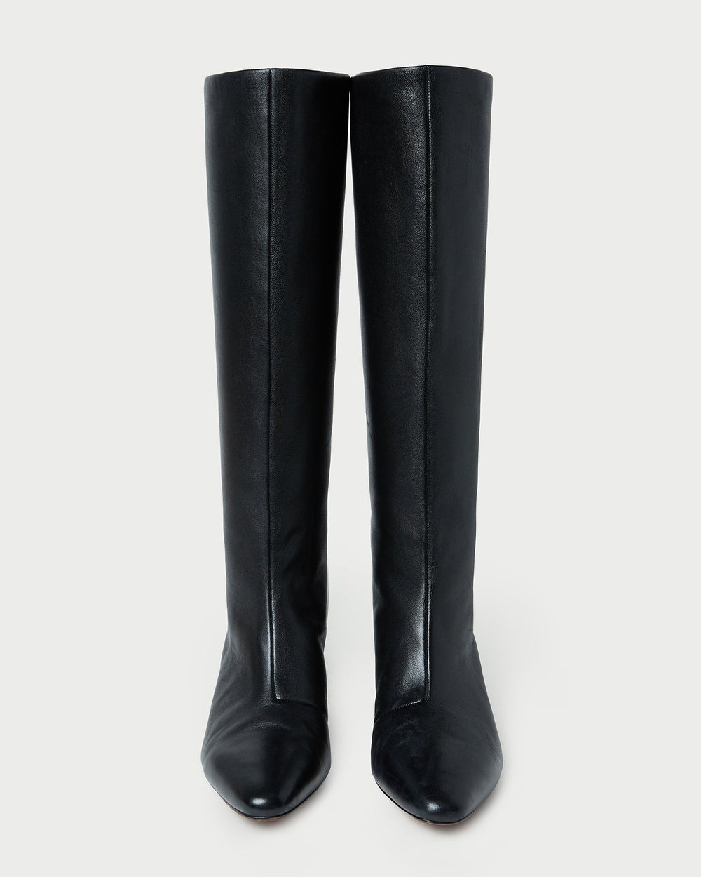 Marley Black Leather Tall Boot