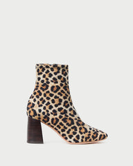 Elise Leopard Jersey Ankle Boot
