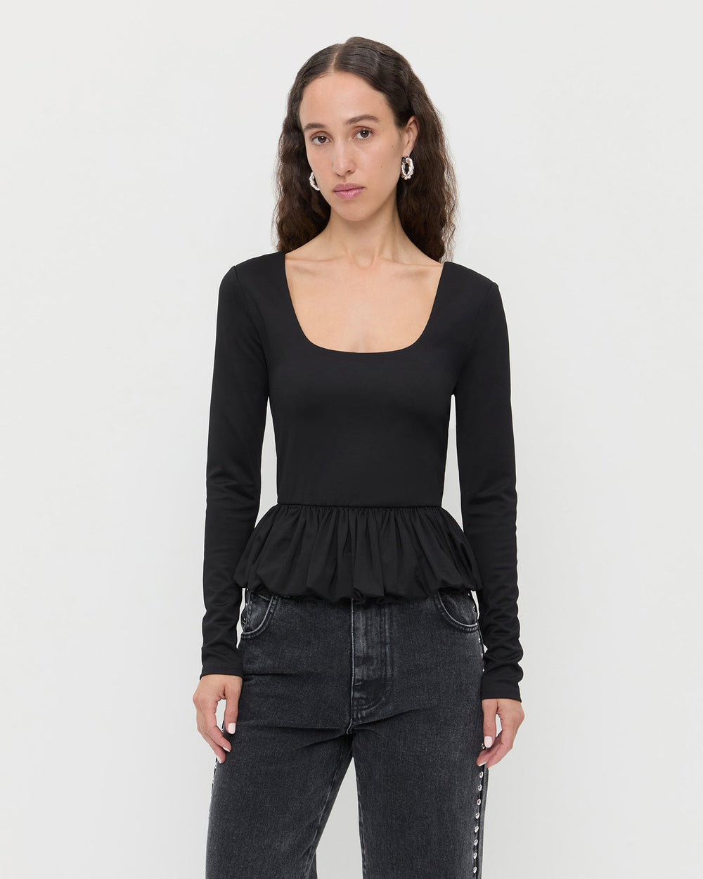 Posie Peplum Top