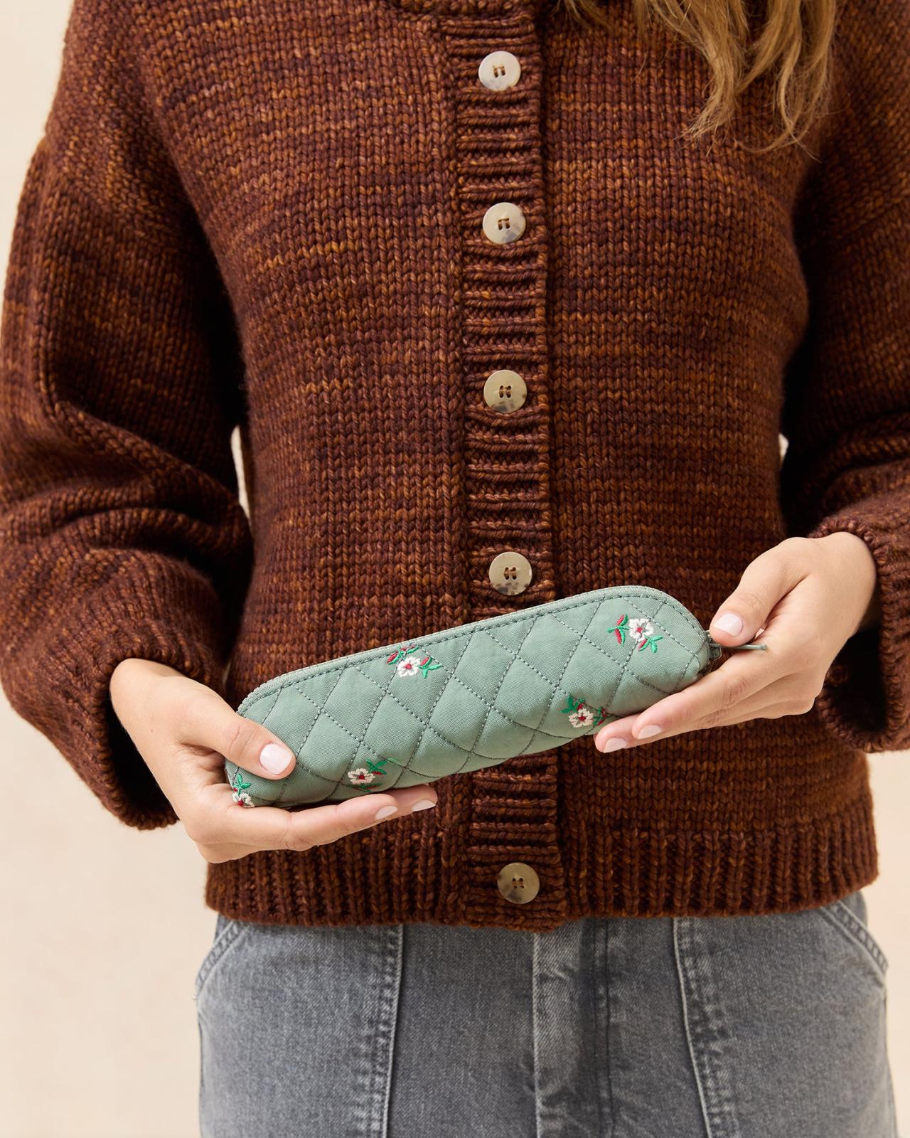 Loeffler Randall Amorette Sage Pencil Case | Women Accessories