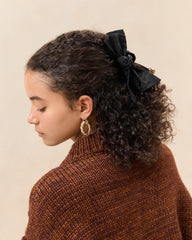 Loeffler Randall Anika Black Bow Claw Clip | Women Accessories