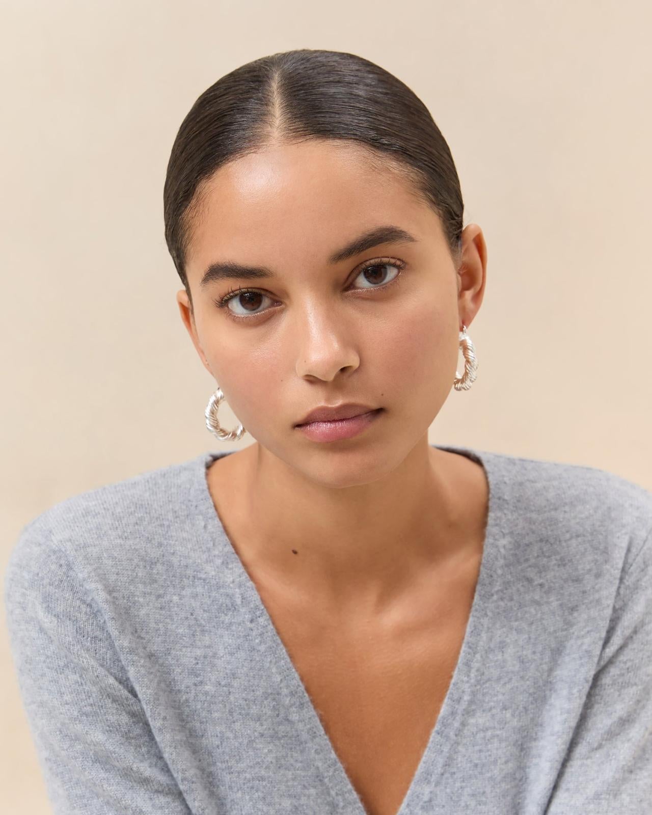 Loeffler Randall Atticus Silver Earrings | Women Accessories