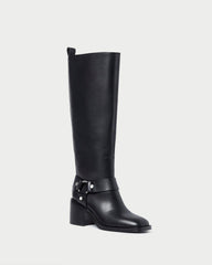 Loeffler Randall Audrey Black Tall Engineer Boot L Tall Boots L Footwear | Women Boots