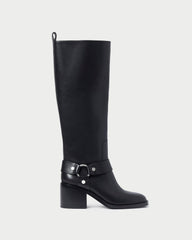 Loeffler Randall Audrey Black Tall Engineer Boot L Tall Boots L Footwear | Women Boots