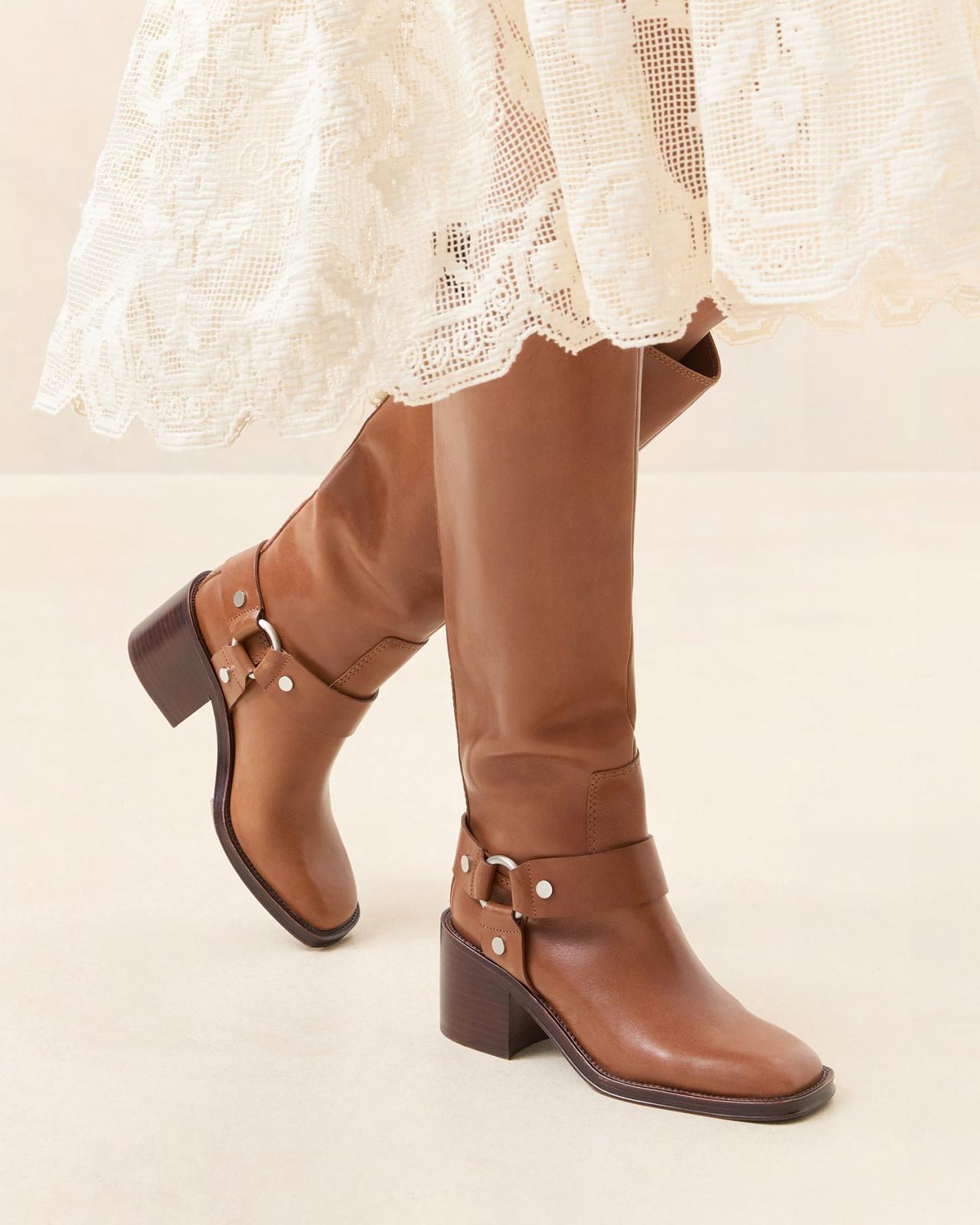 Loeffler Randall Audrey Safari Tall Engineer Boot | Women Boots