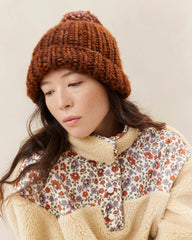 Loeffler Randall Ava Sienna Knit Pompom Hat L Soft Accessories L Accessories | Women Accessories