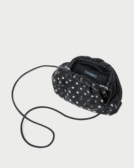Loeffler Randall Bailey Black/Silver Dome Clutch | Women Clutches