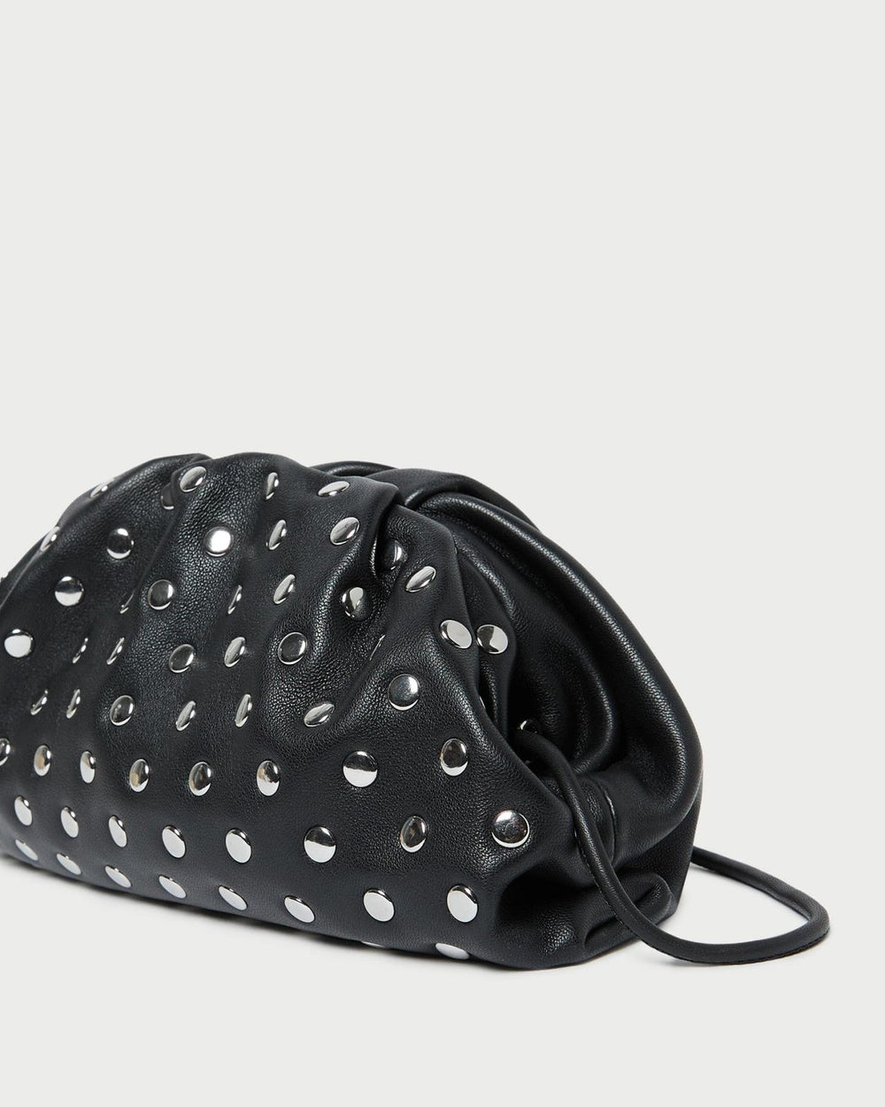 Loeffler Randall Bailey Black/Silver Dome Clutch | Women Clutches