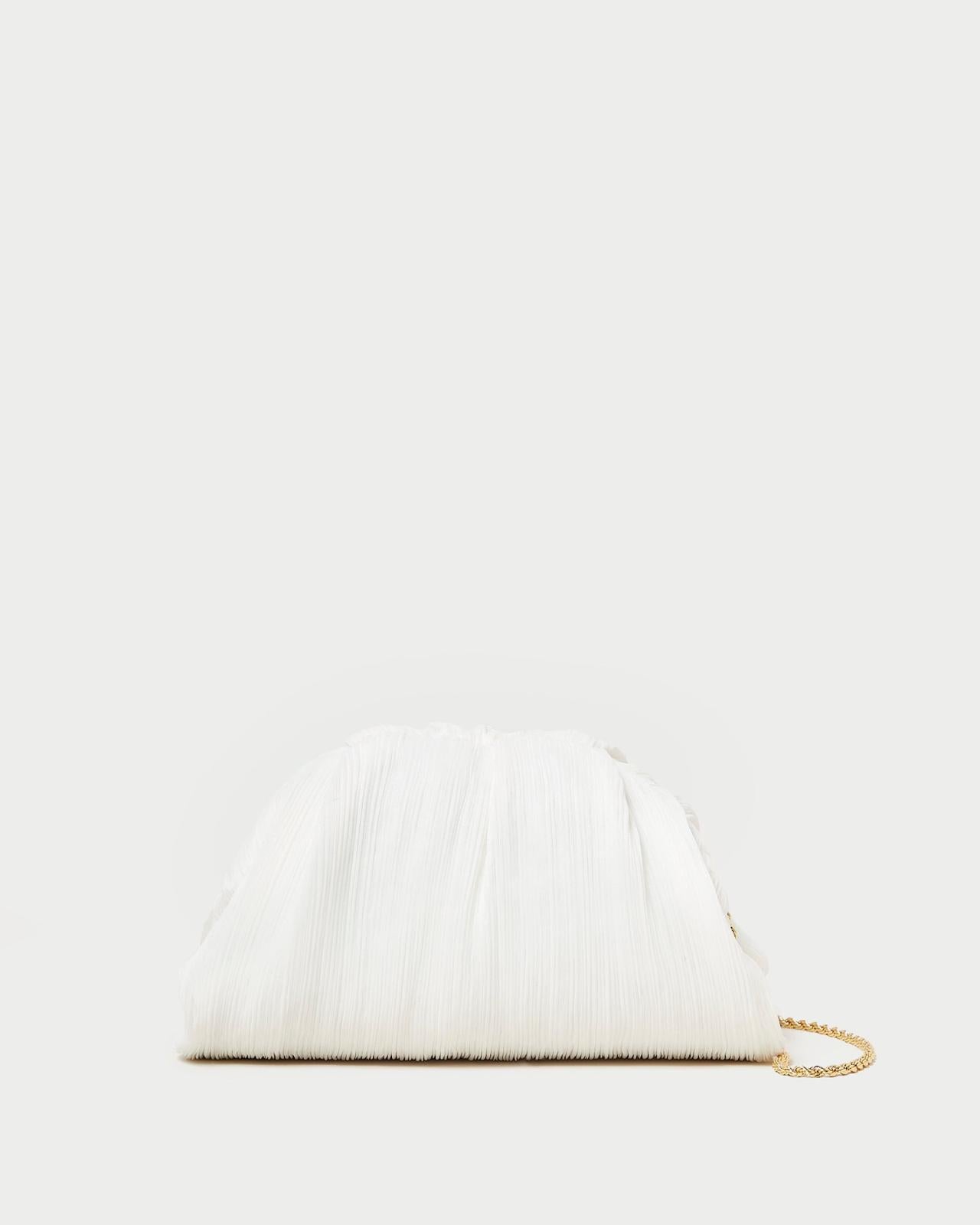 Loeffler Randall Bailey Pearl Pleated Dome Clutch I Clutches I Handbags | Women Clutches