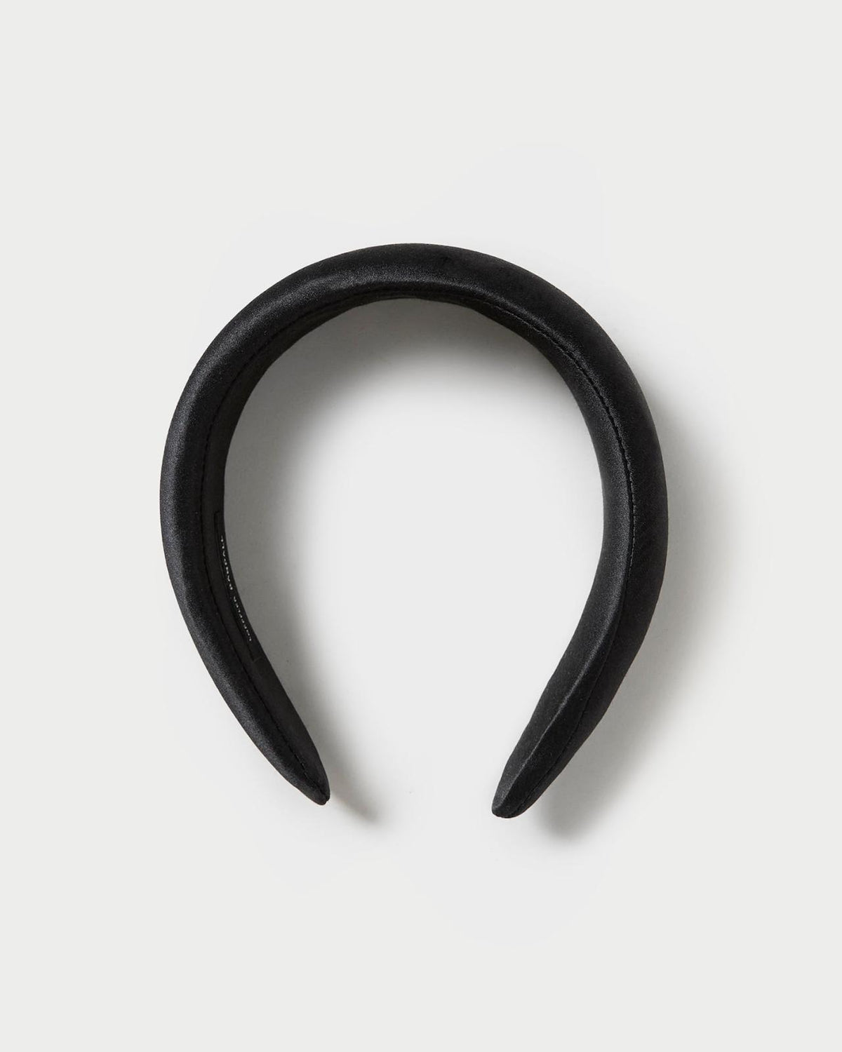 Loeffler Randall Bellamy Black Satin Puffy Headband I Hair Accessories I Accessories | Women Accessories