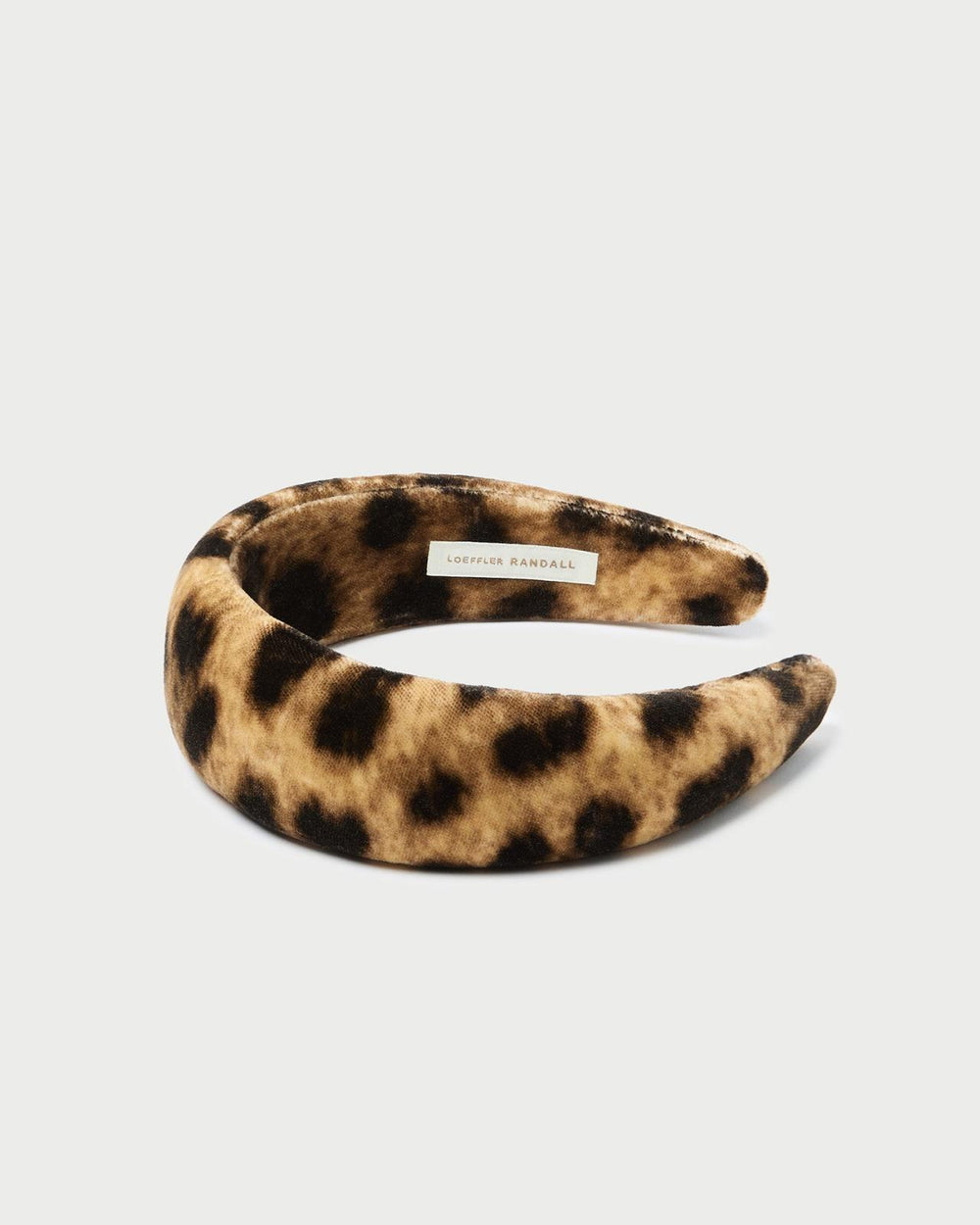 Loeffler Randall Bellamy Leopard Puffy Headband | Women Accessories