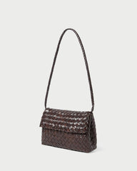 Loeffler Randall Billie Chocolate Leather Shoulder Bag L Shoulder Bags L Handbags | Women Shoulder Bags