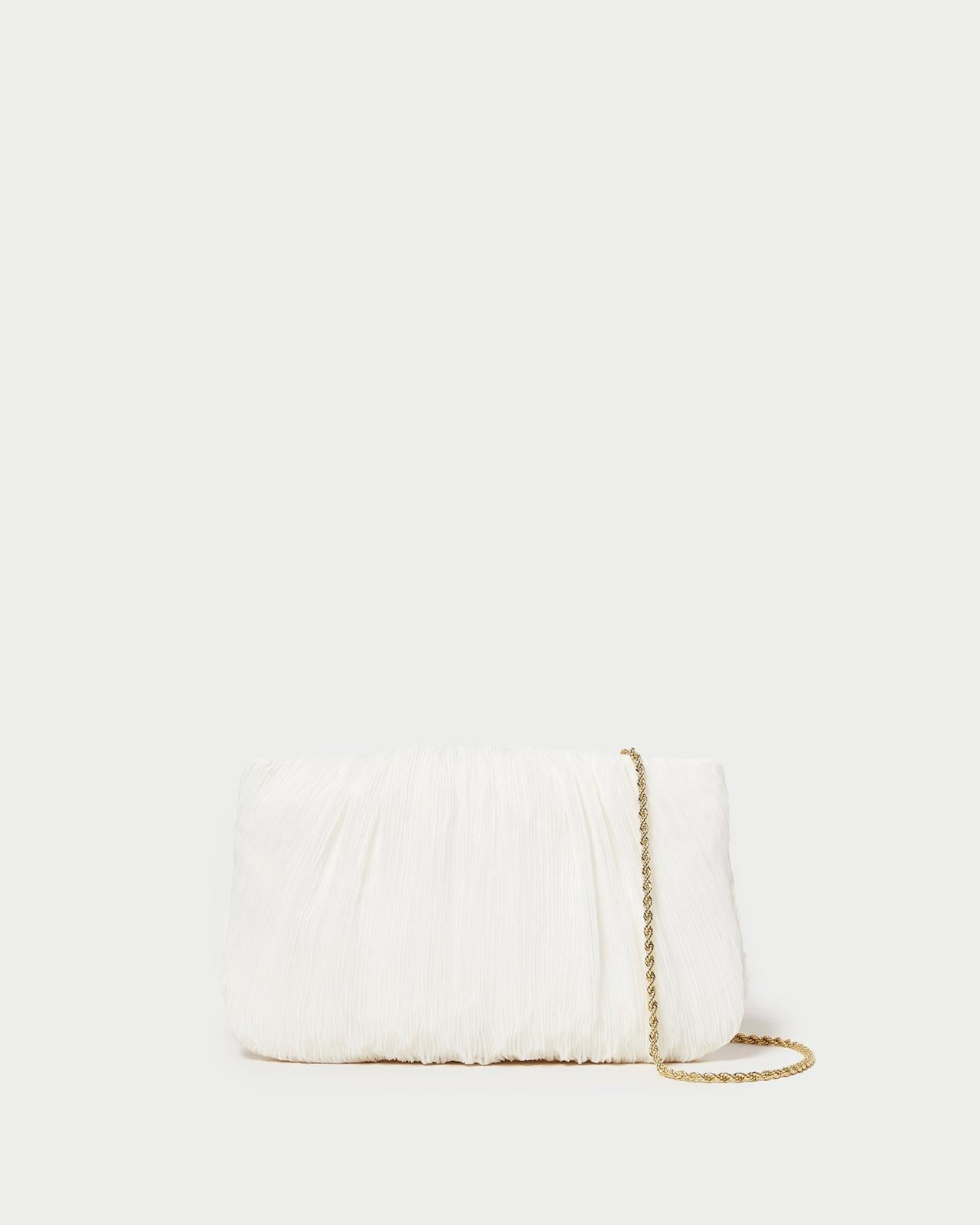 Loeffler Randall Brit Pearl Flat Pleated Clutch L Clutches L Handbags | Women Clutches