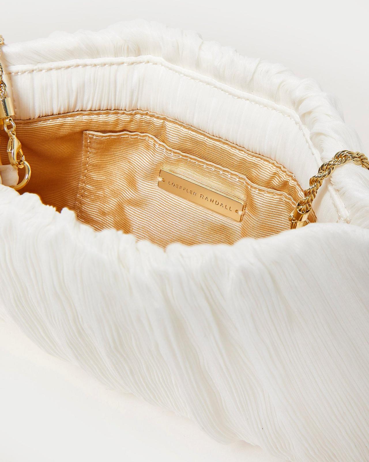 Loeffler Randall Brit Pearl Flat Pleated Clutch L Clutches L Handbags | Women Clutches