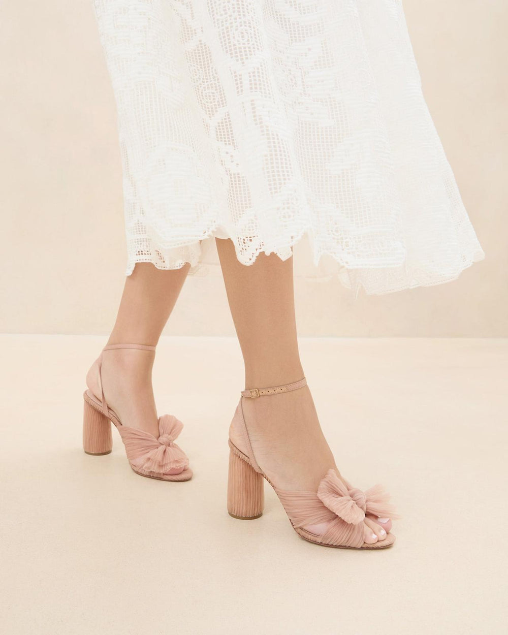 Loeffler Randall Camellia Beauty Bow Heel | Women Heeled Sandals