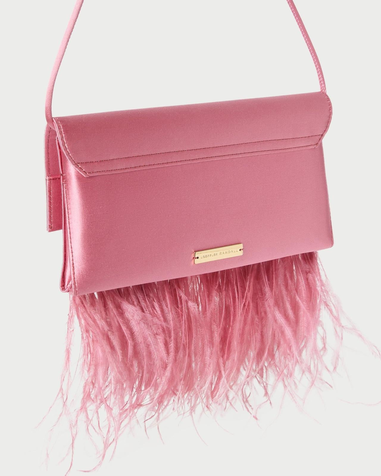 Loeffler Randall Charlee Rose Satin Shoulder Bag | Women Shoulder Bags