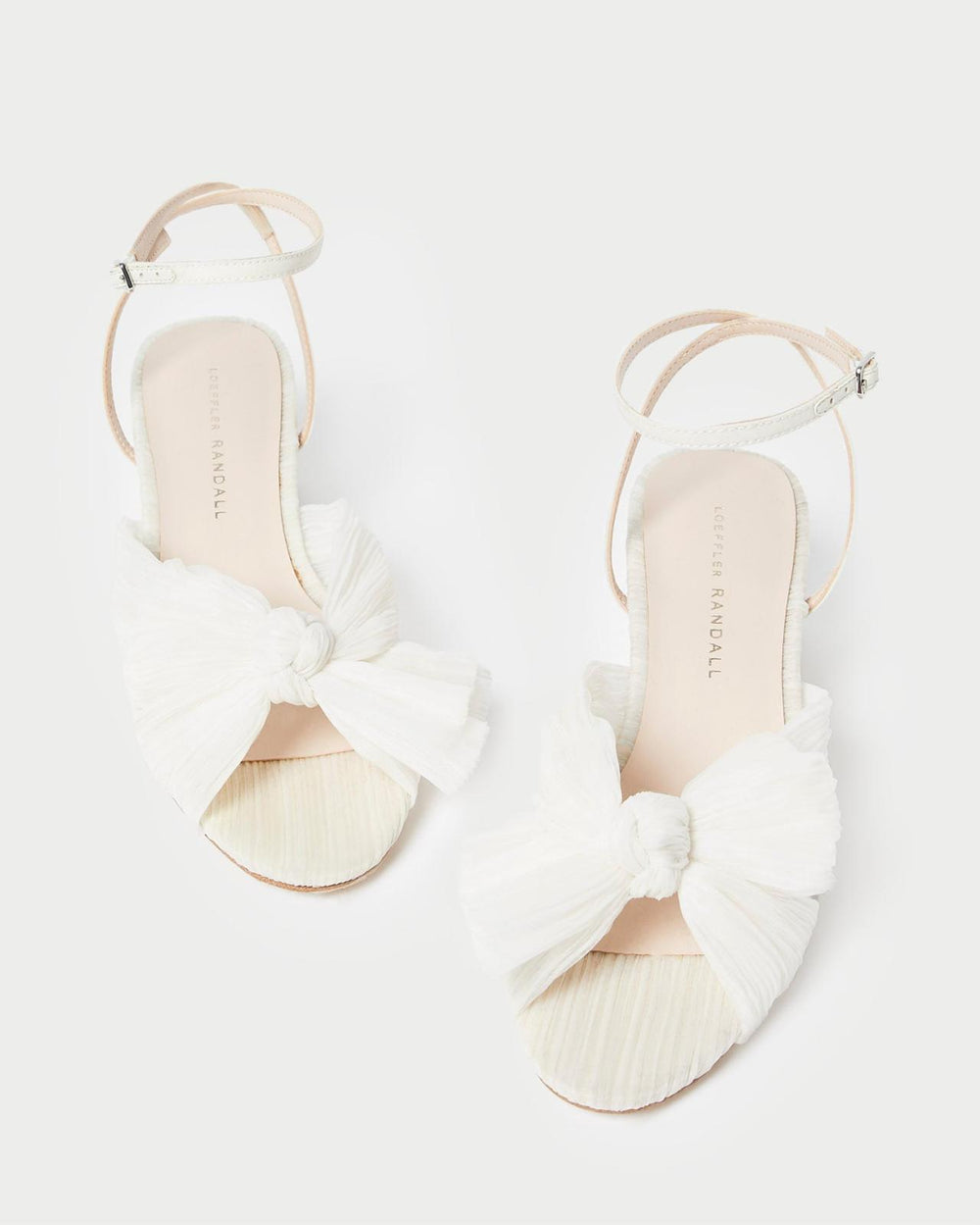 Loeffler Randall Dahlia Bow Low Heel With | Women Heeled Sandals