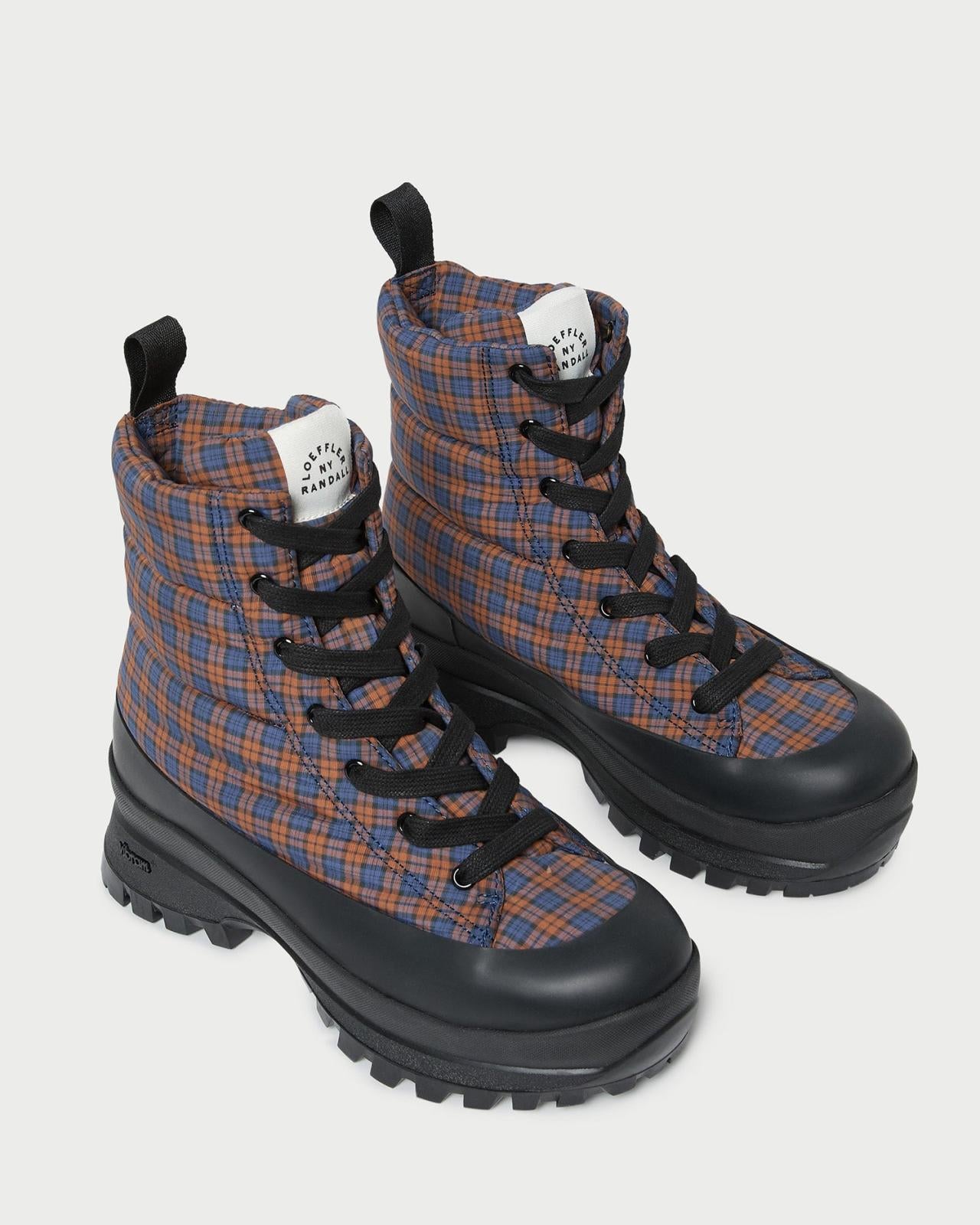 Loeffler Randall Davey Navy/Rust Weather Boot | Women Boots