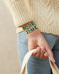 Loeffler Randall Deep Green Vote/Choice Bracelets | Women Accessories