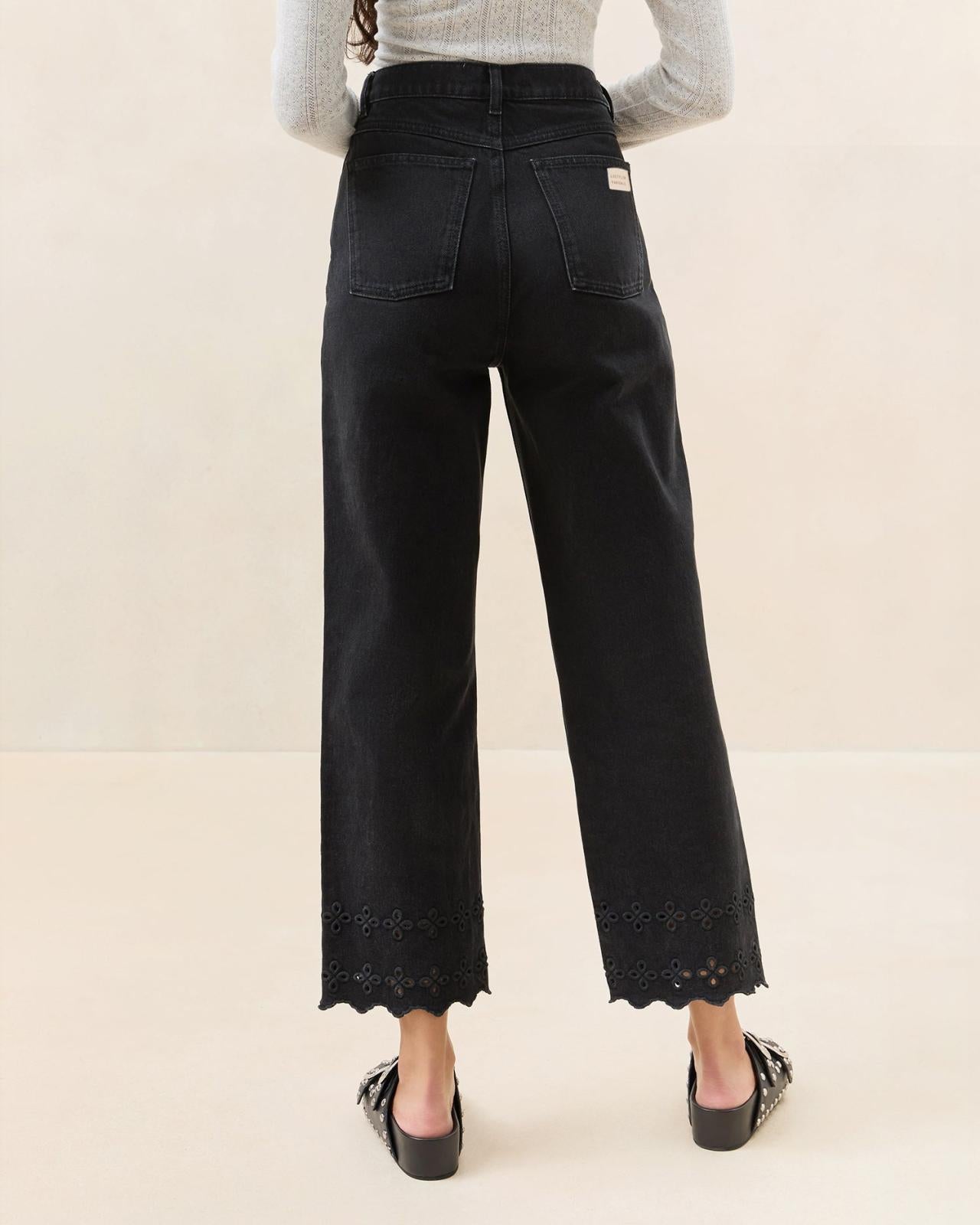 Loeffler Randall Demi Embroidered Pant | Women Bottoms