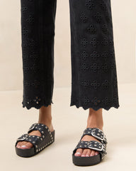 Loeffler Randall Demi Embroidered Pant | Women Bottoms