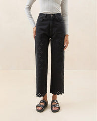 Loeffler Randall Demi Embroidered Pant | Women Bottoms